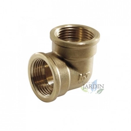 Brass female elbow, size to choose