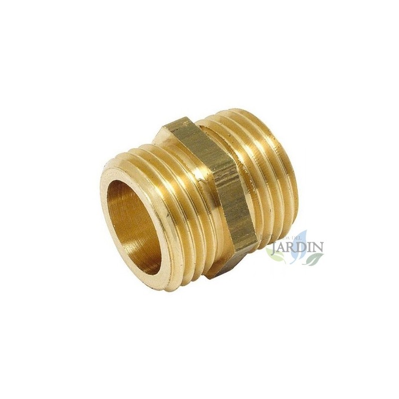 Accoppiatore in ottone 20mm x 1/2'' | Accessorio in ottone filettato | Misura a scelta | Irrigazione e opere civili Accoppiatore in ottone 20mm x 1/2'' | Accessorio in ottone filettato | Misura a scelta | Irrigazione e opere civili