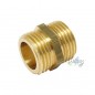 Accoppiatore in ottone 20mm x 1/2'' | Accessorio in ottone filettato | Misura a scelta | Irrigazione e opere civili Accoppiatore in ottone 20mm x 1/2'' | Accessorio in ottone filettato | Misura a scelta | Irrigazione e opere civili