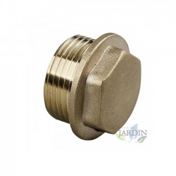 Male brass plug, size of your choice