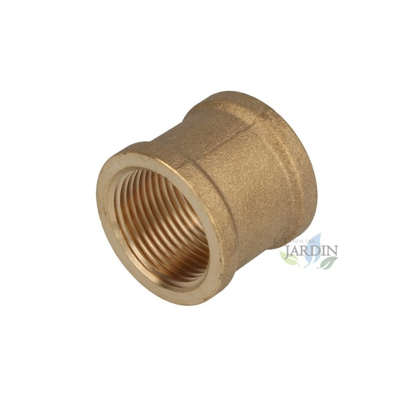 Brass threaded female sleeve, size to choose