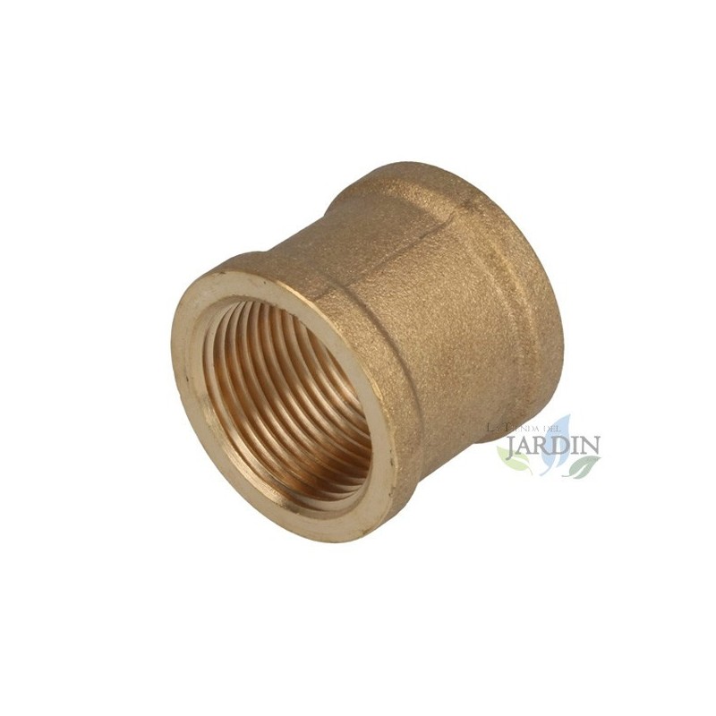 Manga roscada fêmea de latão, tamanho de sua escolha