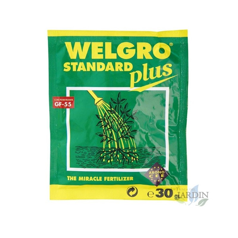 Welgro Standard Plus engrais 30 gr. Recommandé pour toutes les applications