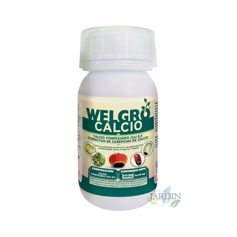 Welgro Calcio 250cc, calcium deficiency corrector Welgro Calcio 250cc, calcium deficiency corrector