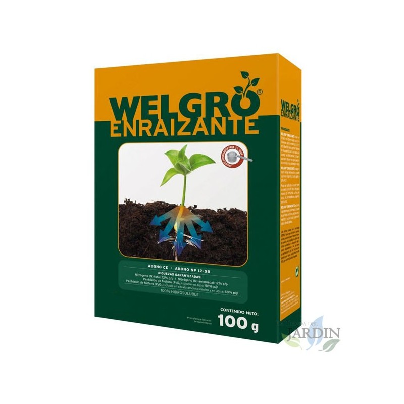 Engrais d'enracinement Welgro 100gr. Teneur élevée en phosphore