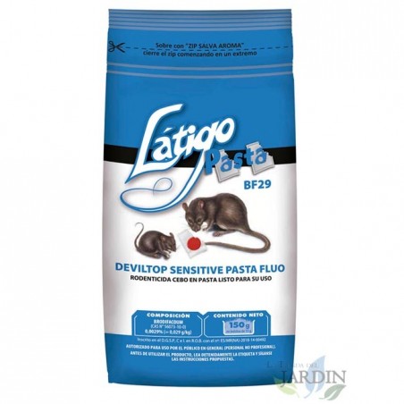 Cebo Latigo fresco en pasta, 150 gr