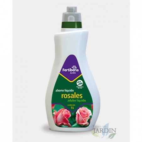 Engrais liquide Rosales, arbustes à fleurs et plantes grimpantes, 1 litre