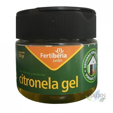 Gel alla citronella 125 gr, efficace contro le zanzare