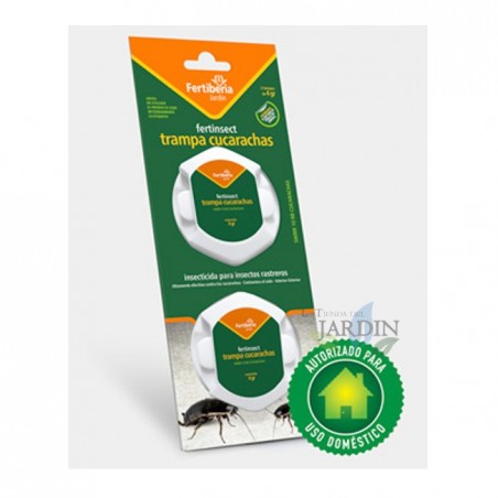 Armadilha para baratas, 2 recipientes de 4g, controle eficaz de pragas