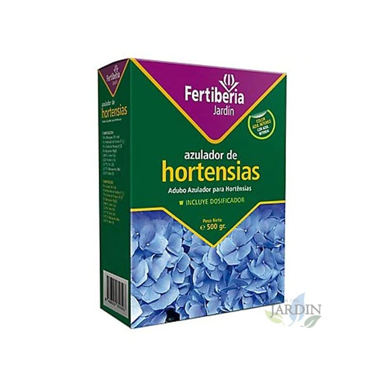 Abono Azulador para Hortensias 500gr, Mejora Color y Salud de las Hortensias Abono Azulador para Hortensias 500gr, Mejora Color y Salud de las Hortensias