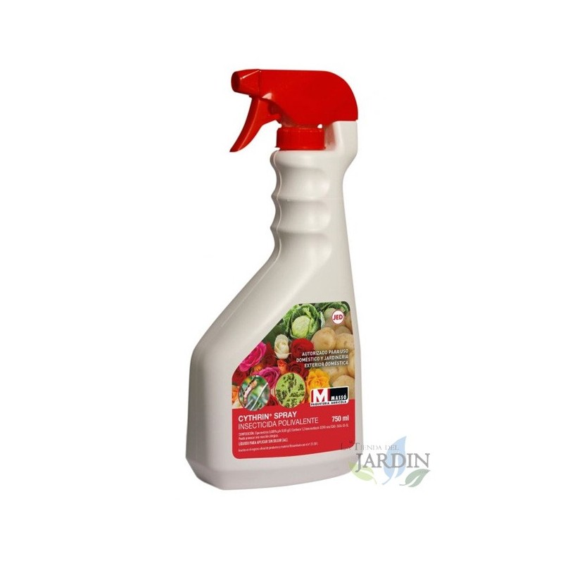 Pistolet insecticide Masso polyvalent 750cc.  Utilisation sur chenilles et pucerons