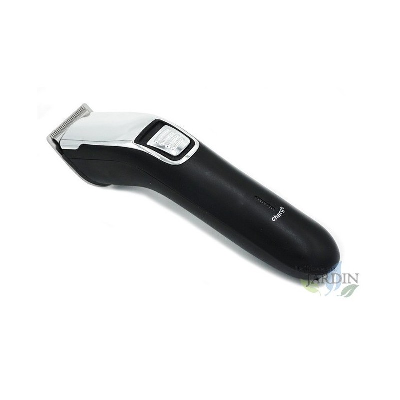 Tagliacapelli ricaricabile con batteria a lunga durata. Tagli da 3, 6, 9 e 12 mm.