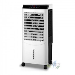 Climatiseur Mobile, 3 en 1 Refroidisseur d'Air Évaporatif avec Télécommande, 3 Vitesses 150W, réservoir 42 litres, 43x34x97 cm