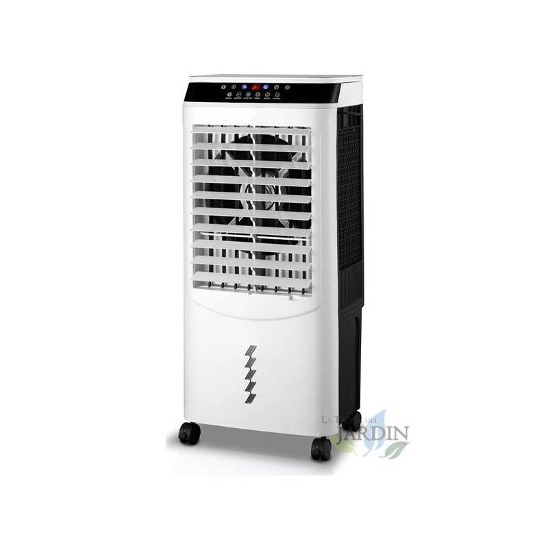 Rafraîchisseur d'air avec humidificateur 150 W, réservoir de 42 litres, 43 x 34 x 97 cm