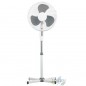 Ventilador de pie 16", 3 velocidades 50W Gris