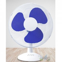 Ventilateur de bureau 16'' 45W 3 vitesses 120º, ET-F17TF