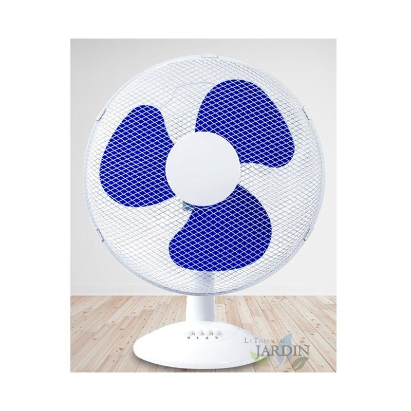 Ventilador de mesa 16'', 120º, 3 velocidades, 45W, ar fresco para sua mesa Ventilador de mesa 16'', 120º, 3 velocidades, 45W, ar fresco para sua mesa