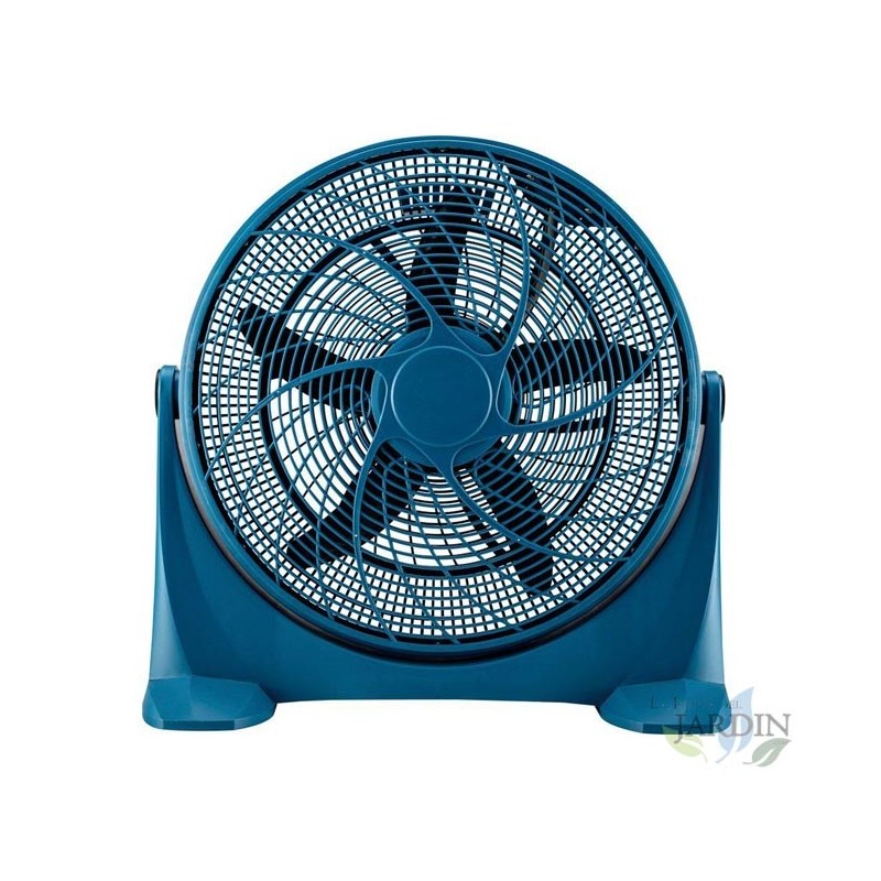Ventilador de Alta Velocidade 20'' 100W Azul, 3 Velocidades, Ideal para Grandes Áreas Ventilador de Alta Velocidade 20'' 100W Azul, 3 Velocidades, Ideal para Grandes Áreas