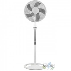 Ventilador de pé Kool Breeze de 16" e 50 W com 3 velocidades