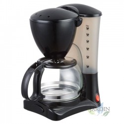 Cafetera de goteo 0.6 litros 5-6 tazas 550W