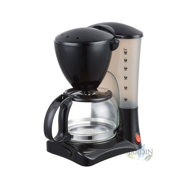 Cafetière goutte à goutte 0,6 litre 5-6 tasses 550W