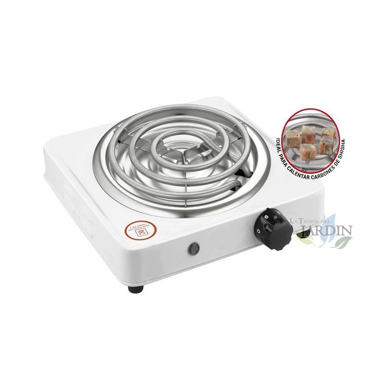 Cuisinière électrique portable, 1 brûleur, spéciale pour les charbons Shisha