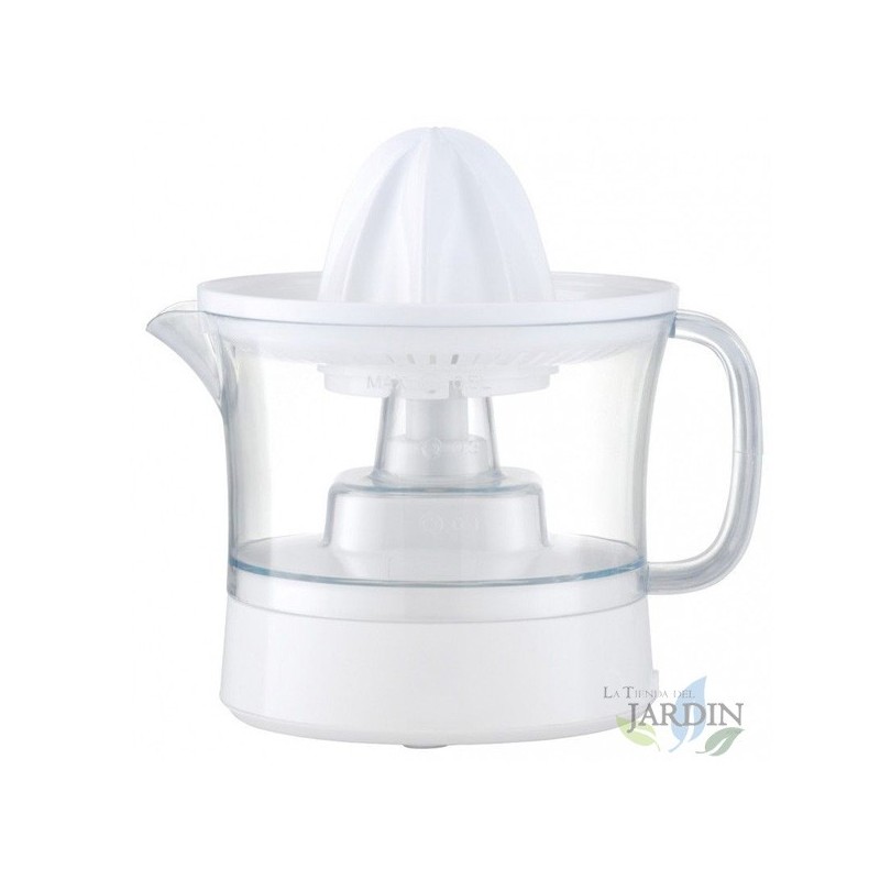 White electric juicer 25W, jug 0.50 L White electric juicer 25W, jug 0.50 L