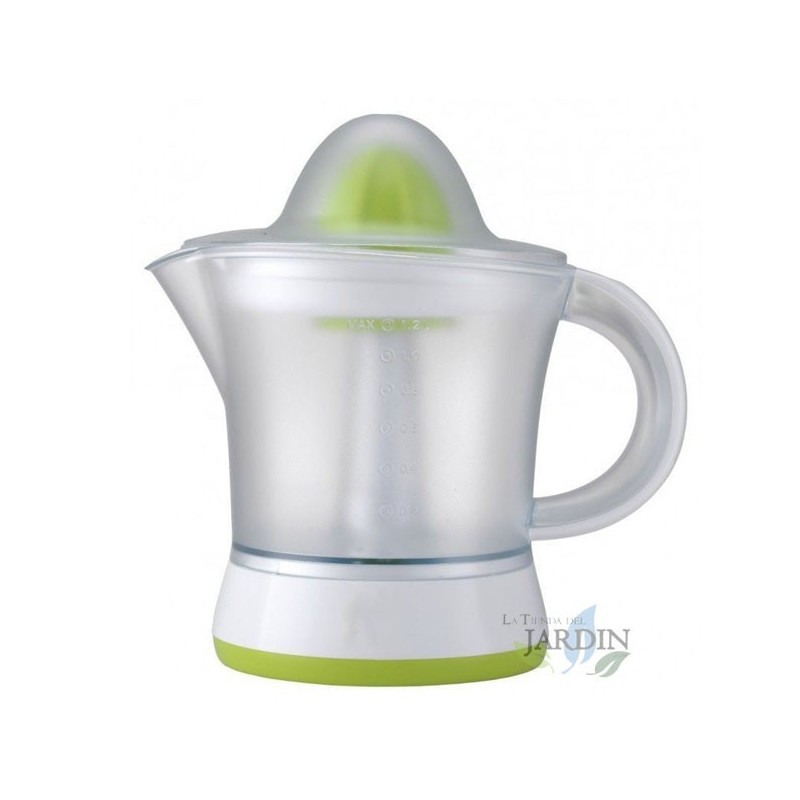 Green electric juicer 40W, 1.20 L jug