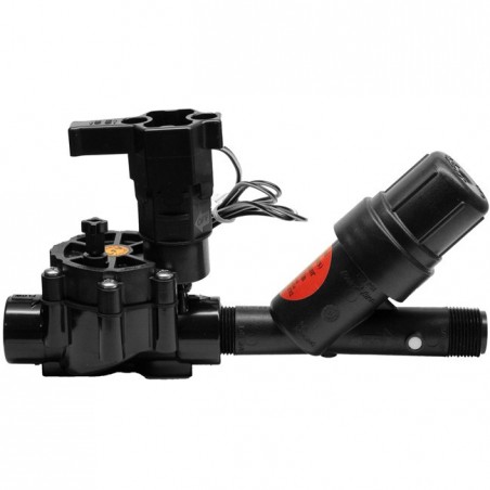3/4" 24V LFV low flow solenoid valves + 3/4" 2 bar mesh filter