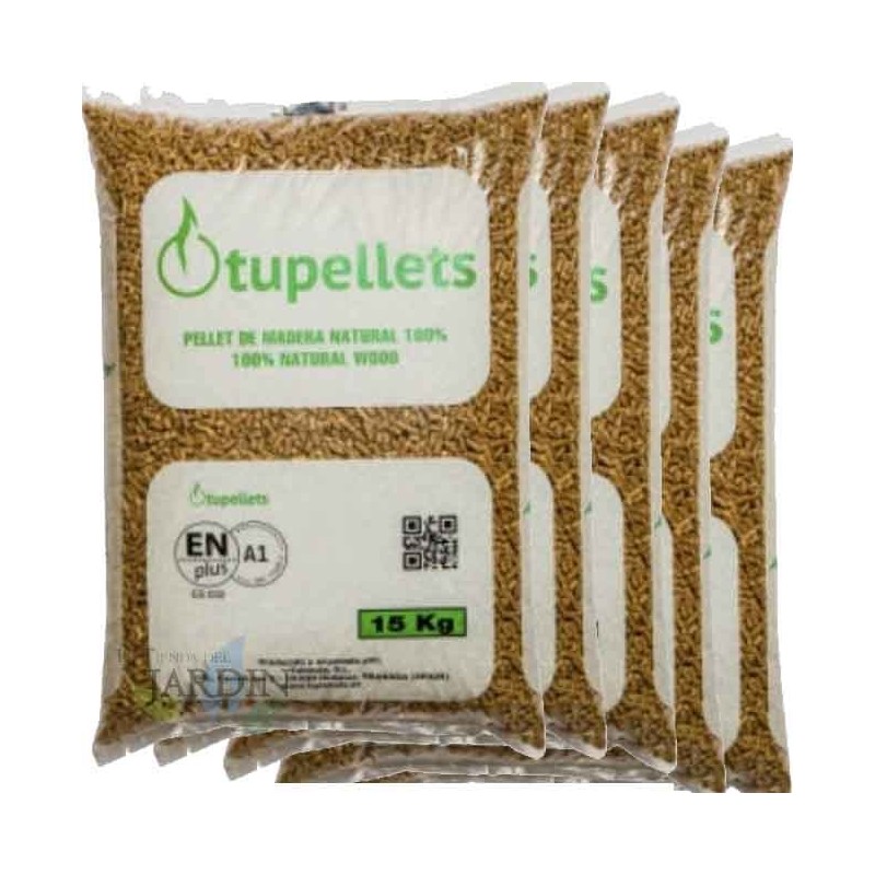 75 Kg 100% natural wood pellet for heating. Practical, Convenient and Efficient Use. 75 Kg 100% natural wood pellet for heating. Practical, Convenient and Efficient Use.