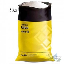 Urea hydrosoluble foliaire 46% (N) 5 Kg. Engrais azote pour l'irrigation et les traitements des feuilles