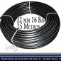 32 mm 16 bar 25 m Trinkwasserrohr | 32 mm PE100 lebensmittelechtes, hochdichtes Rohr | AENOR-Polyethylenrohr mit blauem Band