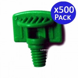 Lot de 500 Centurion Toro AG Microdiffuseur d'irrigation 90º | Rayon de portée 1-1,5 mètres