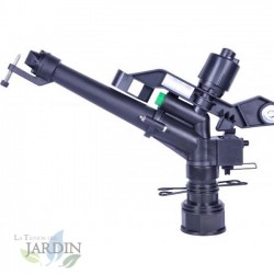 Cañon riego TOP 12 a 30 metros Ajustable 0-360º. Rosca 1 1/2". Modelo de aspersor agricola para grandes alcances.