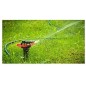 Irrigatore agricolo regolabile | Irrigatore a settore da 1/2'' | Irrigatore a impulsi per prato da 8 a 13 m | Treppiede da 1/2''
