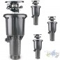 Set di 4 Irrigatore a impatto emergente MaxiPou 6-13 m 1/2'' | Irrigatore agricolo a impatto MaxiPou 6-13 m 1/2'' | Circolare e