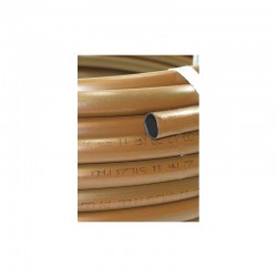 Tuberia riego por goteo 16mm 100 metros marron sin goteros, tubo polietileno para riego por goteo