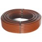 Tuberia polietileno 16 mm 100 metros marron sin goteros