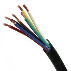  Elektrokabelschlauch 7 Adern, 1 mm2 flexibel 150 Meter