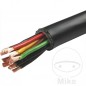 Cable eléctrico manguera 9 hilos, 1 mm2 flexible 75 metros