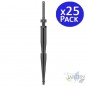 Set di 25 Picchetti da giardino per irrigazione a goccia, 2,6 litri/ora - Picchetti per un'irrigazione efficiente Set di 25 Picchetti da giardino per irrigazione a goccia, 2,6 litri/ora - Picchetti per un'irrigazione efficiente