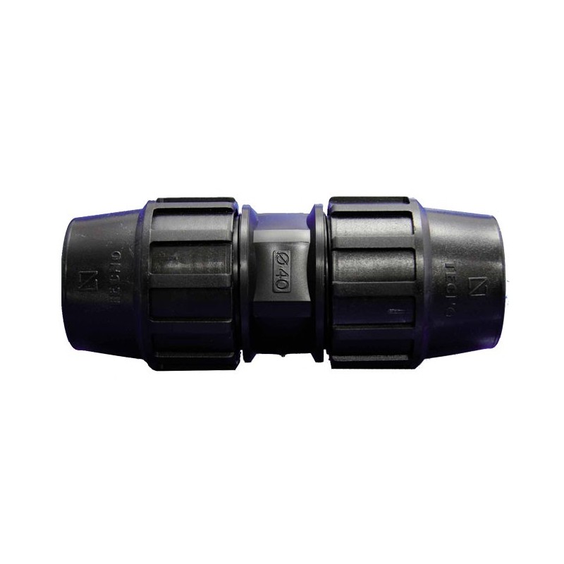 Manguito Igual PE | Accesorio para tuberia de polietileno | Medidas de 20mm a 90mm Manguito Igual PE | Accesorio para tuberia de polietileno | Medidas de 20mm a 90mm