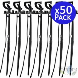 360º inverted ballerina micro sprinkler with 40 cm stake. 50 units