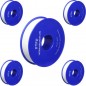 Lot de 5 Rouleau de ruban d'étanchéité fileté en téflon 15 m PTFE 19 mm, Scellant professionnel pour tuyaux, rubans et rubans en Lot de 5 Rouleau de ruban d'étanchéité fileté en téflon 15 m PTFE 19 mm, Scellant professionnel pour tuyaux, rubans et rubans en