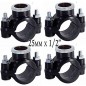 Lot de 4 Collier de prise en charge 25mm x 1/2''. Utilisé pour l'installation d'irrigation, tels que des arroseurs, des tuyères Lot de 4 Collier de prise en charge 25mm x 1/2''. Utilisé pour l'installation d'irrigation, tels que des arroseurs, des tuyères