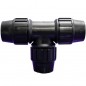 Te Igual PE | Accesorio para tuberia de polietileno | Medidas de 20mm a 90mm Te Igual PE | Accesorio para tuberia de polietileno | Medidas de 20mm a 90mm