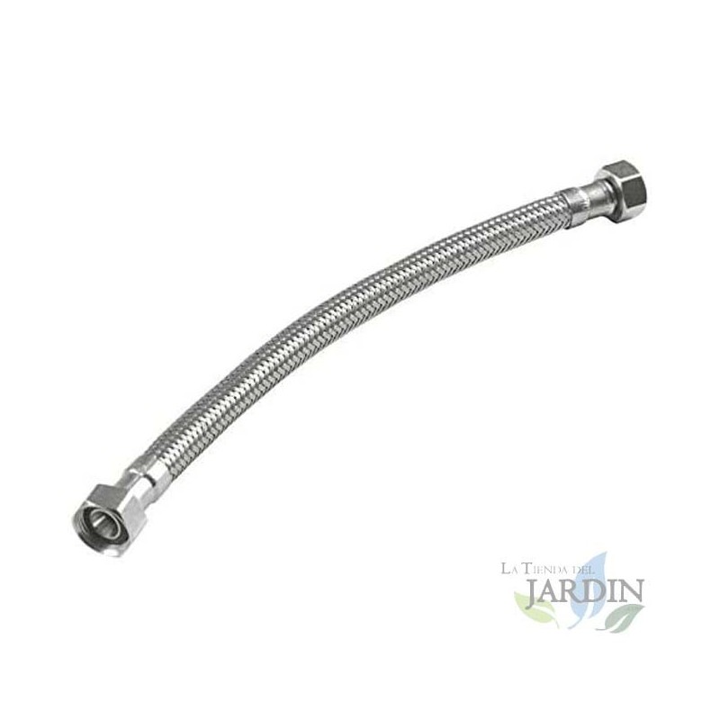 MANGUEIRA DE ENCANAMENTO 40cm, 3/8" fêmea - 3/8" fêmea