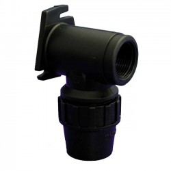 PE faucet elbow