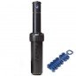 Aspersor de riego Rain Bird 5004-PC 3/4", Ángulo ajustable, Alcance 7,6 a 15,2 m, Rosca hembra 3/4''