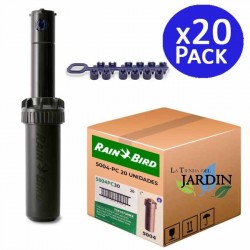 20 irrigatori Rain Bird 5004-PC da 3/4", gittata da 7,6 a 15,2 m